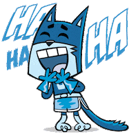 Laugh Out Loud Lol Sticker by Holler Studios