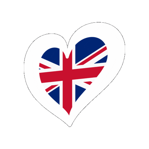 United Kingdom Heart Sticker by Eurovision Song Contest