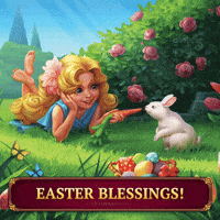 Long Hair Flowers GIF by G5 games