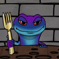 Gold Eating GIF by snek