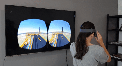 virtual reality GIF