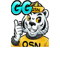 QSNgg gaming gg tiger qsn Sticker