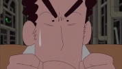yelling crayon shinchan GIF