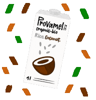 Coconut Rice Sticker by Provamel