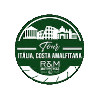 Adventure Italy Sticker by R&M Motorcycle | World Tours