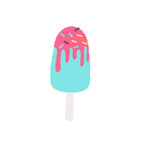 Ice Cream Summer Sticker