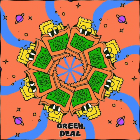 greendeal-thegame weed 420 cookie marijuana GIF