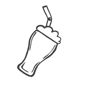 mculinary giphyupload m arizona milkshake Sticker