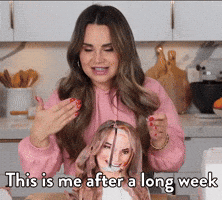 Tired This Is Me GIF by Rosanna Pansino