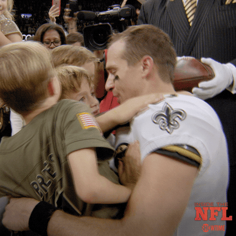 new orleans saints kids GIF by SHOWTIME Sports