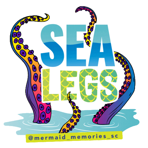 MermaidMemoriesSC giphyupload legs octopus tentacles Sticker