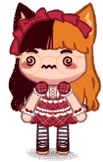 Confused Cake Sticker