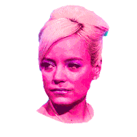 pink hello Sticker by Josh Rigling