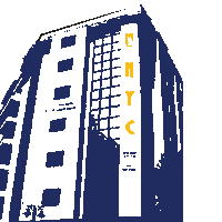 nycgreece nyc new york college newyorkcollege nycgreece Sticker
