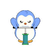 Pump It Money Sticker by Pudgy Penguins