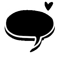 Heart Speech Sticker