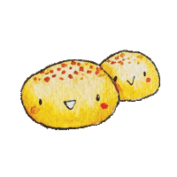 Pao De Queijo Cheese Bread Sticker by yashassegawa