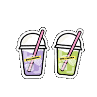 Cheers Matcha Sticker by Hellomatina