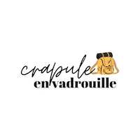 Dog Chien Sticker by Crapule Paris
