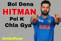 Rohit Sharma GIF