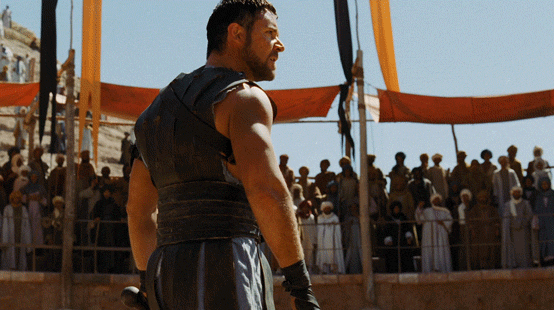 gladiator russell GIF