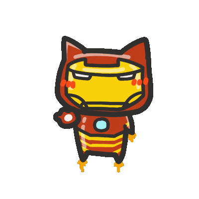 Ironman Sticker by yomoyeah