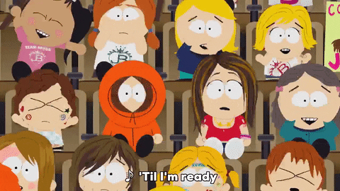 kenny mccormick laughing GIF by South Park 