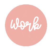 Work In Progress Pink Sticker