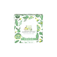 waterdropofficial water relax glow clean Sticker