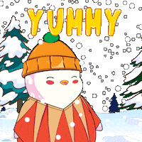 Sweater Weather Christmas Sticker by Pudgy Penguins