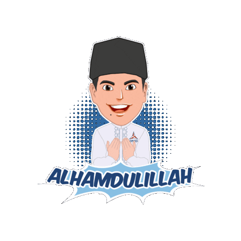 Alhamdulillah Sticker by Osco Olfriady Letunggamu