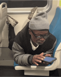 Laying Down Old Man GIF