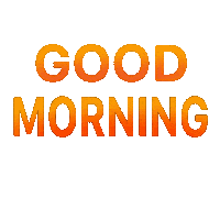 Happy Good Morning Sticker