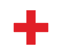 Red Cross Help Sticker by Peach_Slices