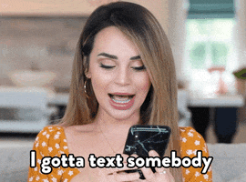Text Reaction GIF by Rosanna Pansino