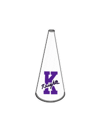 Cheer Knights Sticker