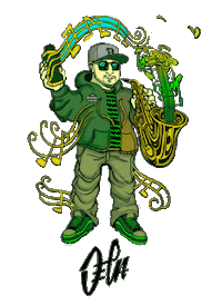 Slightly Stoopid Family Sticker by Dads Elixir