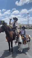 'Compton Cowboys' Take Part in Citywide Peace Walk