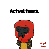 Monkey Ape Sticker by VeeFriends