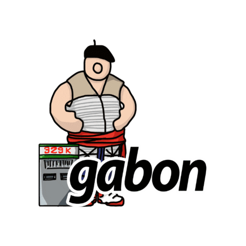 Txikito giphygifmaker buenas noches euskadi gabon Sticker