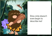 Dinosaur Gnome GIF