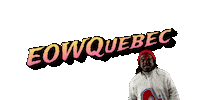 eowquebec eow eowquebec endoftheweak eodub Sticker