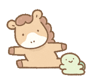 New Year Horse Sticker by BREAD TREE