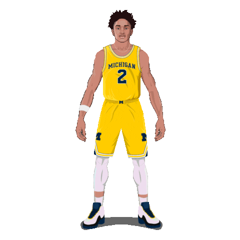 Go Blue Nba Draft Sticker by Panini America