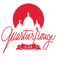 quartierrouge qr quartierrougeclub quartier-rouge qrclub Sticker