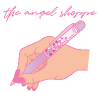 Pink Sticker by The Angel Shoppe
