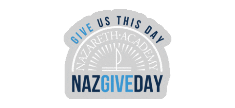 Give Day Sticker by Nazareth Academy