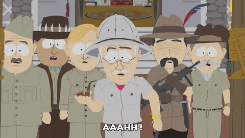 happy surprise GIF by South Park 