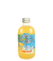 Pina Colada Coco Sticker by Komvidakombucha