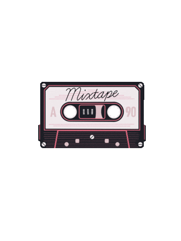 johanna_mngl giphyupload music turning mixtape Sticker